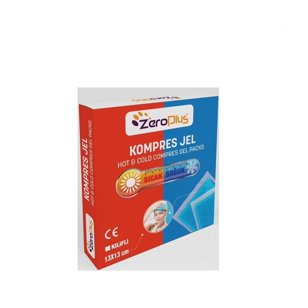 ZEROPLUS KILIFLI KOMPRES JEL 13X13cm