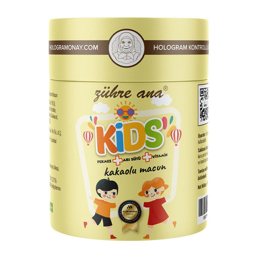 ZÜHRE ANA KİDS KAKAOLU MACUN 240 GR