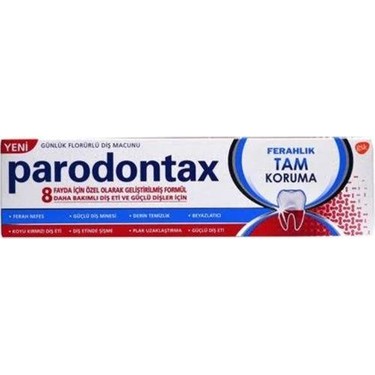 PARODONTAX DİŞ MACUNU FERAHLIK TAM KORUMA 50 ml