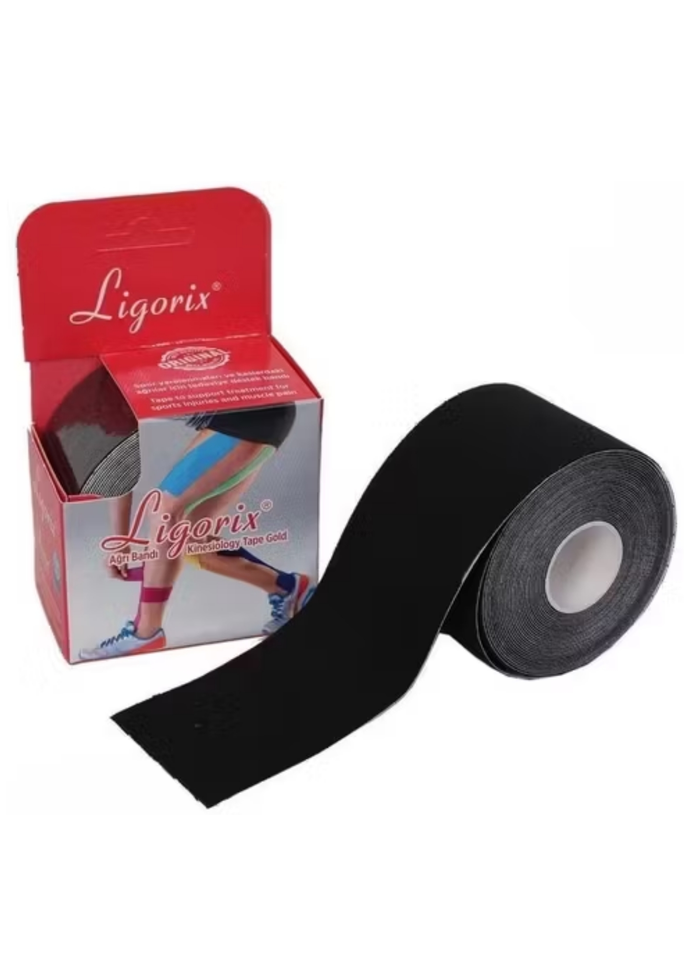 LİGORİX KİNESYO TABE AĞRI BANDI SİYAH