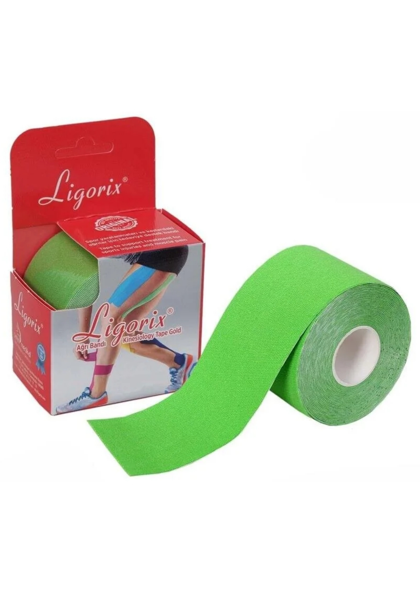 LİGORİX KİNESYO TABE AĞRI BANDI YEŞİL