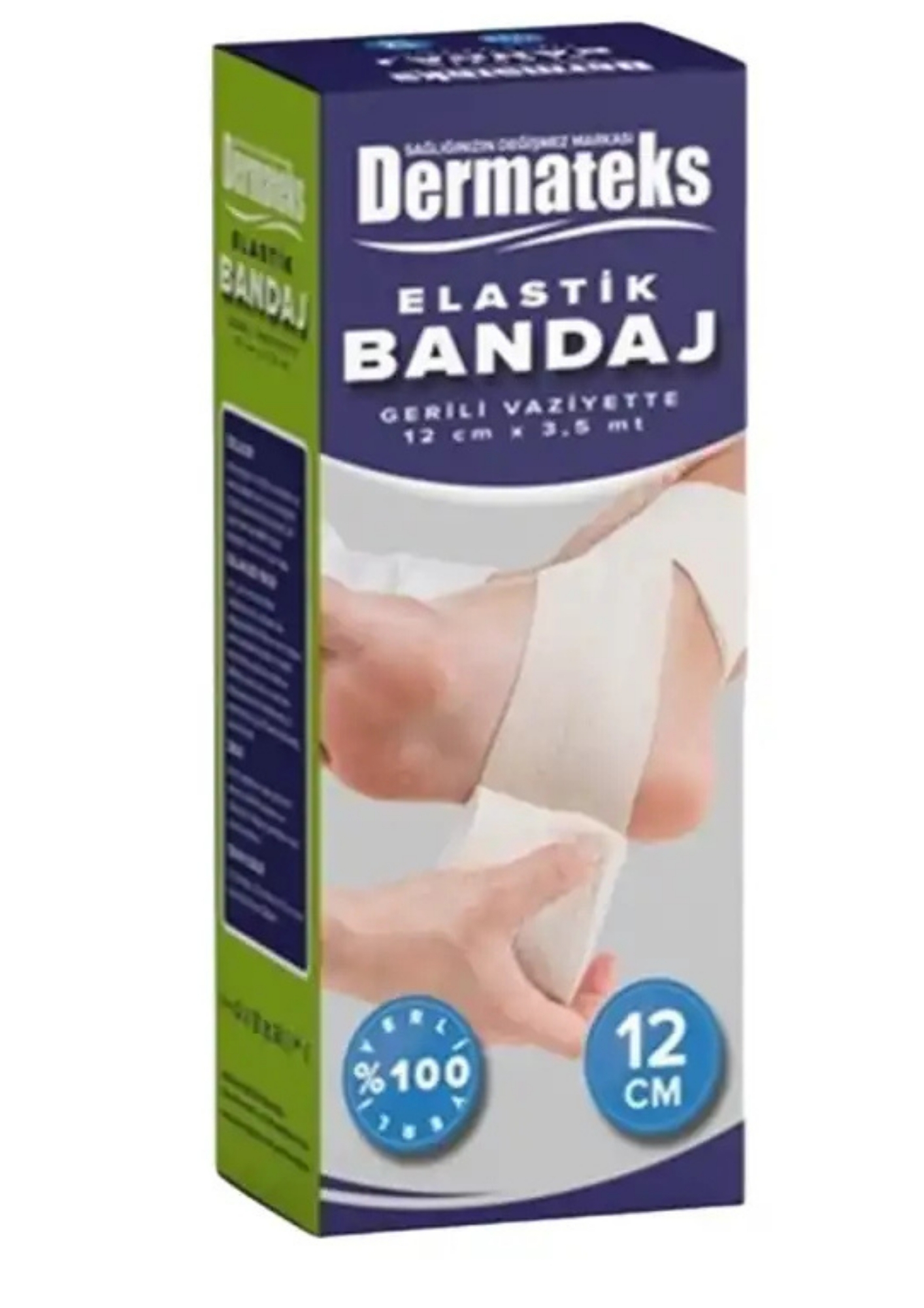 DERMATEKS ELASTİK BANDAJ KUTULU 12CM X 120CM