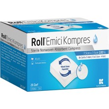 DERMATEKS EMİCİ  GAZ KOMPRES HASSAS BAKIM 5 Lİ 7 5 x 7 5cm  100 LÜK KUTULU