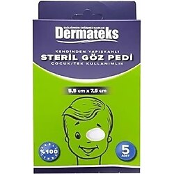 DERMATEKS GÖZ PEDİ YETİŞKİN 5 Lİ