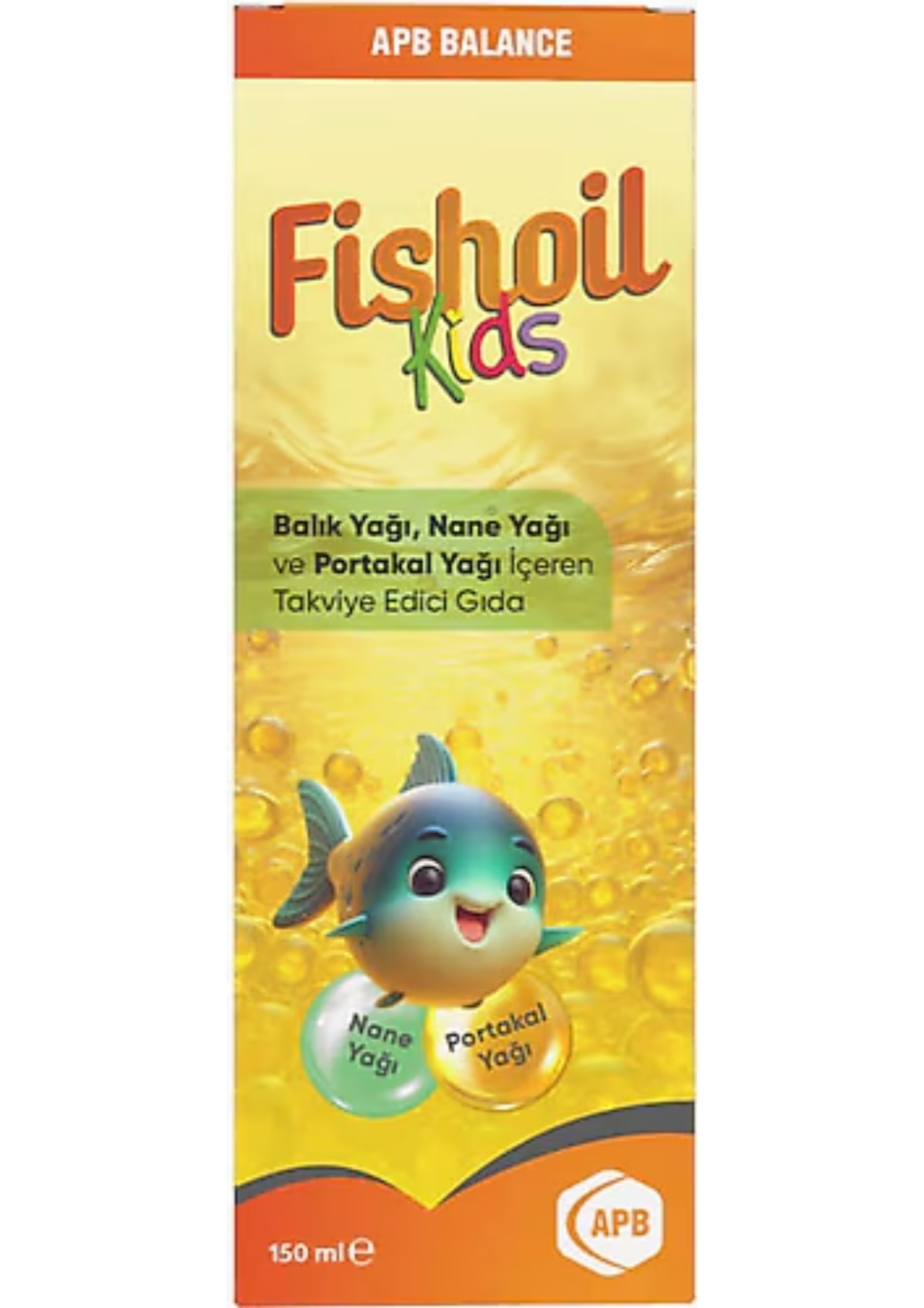 APB BALANCE FİSHOİL KIDS 150 ML.