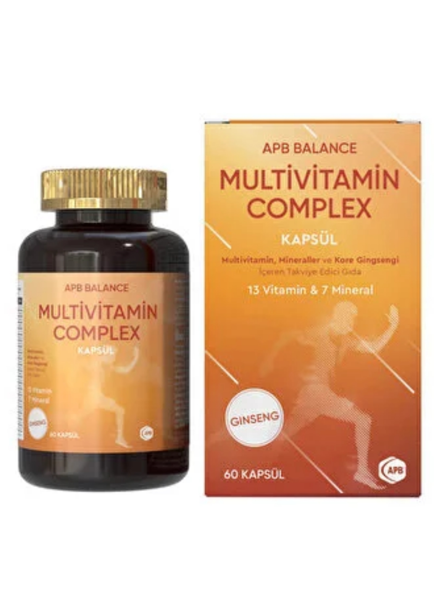 APB BALANCE MULTİVİTAMİN COMPLEX 60 CAP.