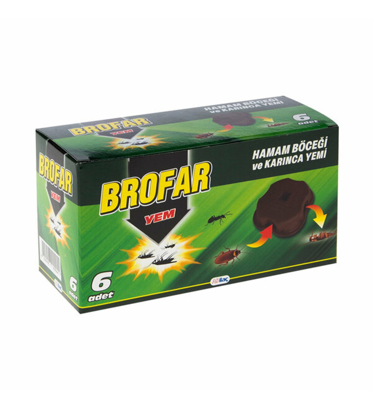 BROFAR HAMAM BOCEĞİ YEMİ 6 LI