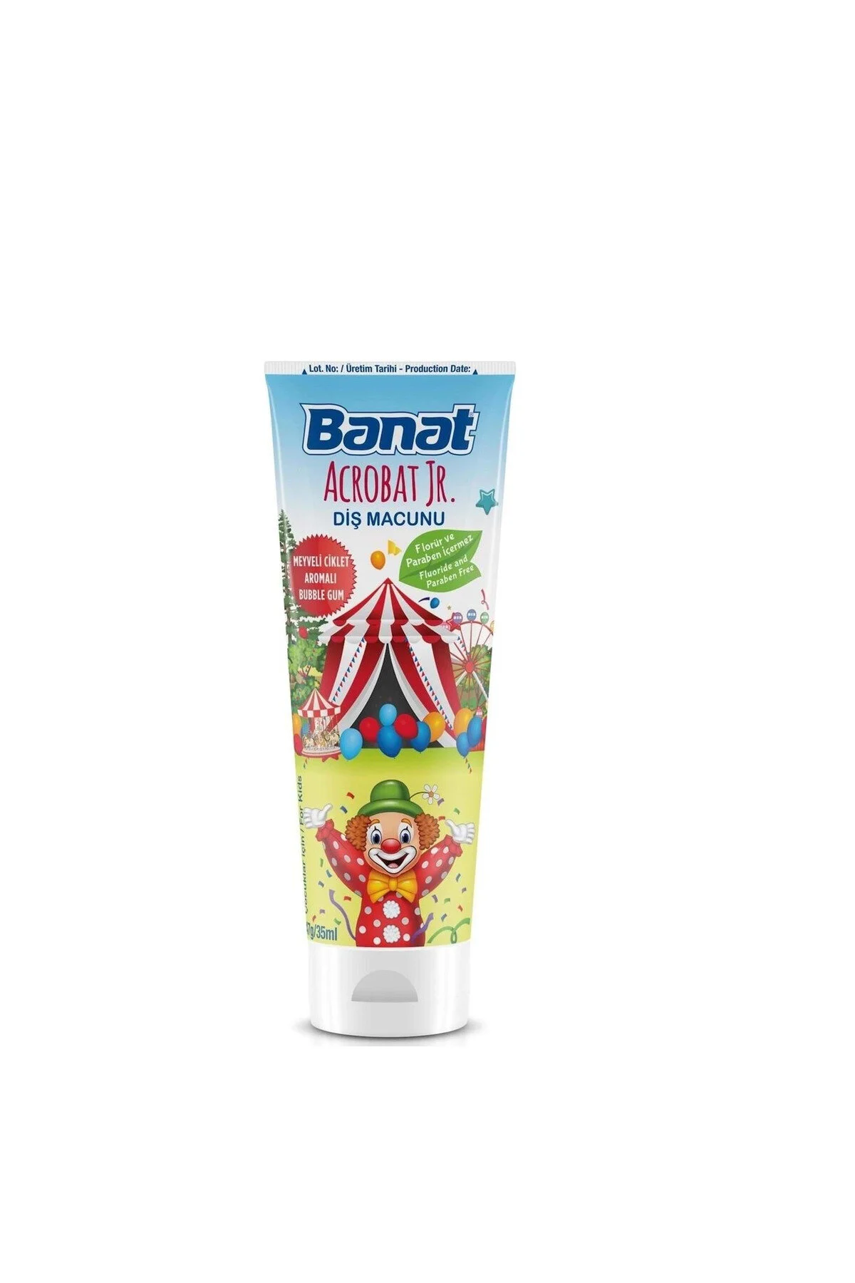 BANAT ACROBAT JR DİŞ MACUNU 35 ml