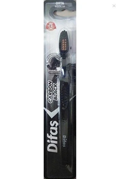 DİFAŞ CARBON BLACK DİŞ FIRÇASI-MEDİUM
