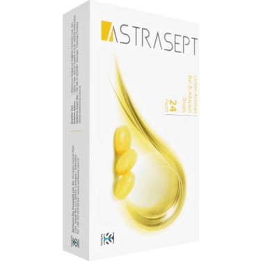 ASTRASEPT LİMON+BAL+ADAÇAYLI 24 PASTİL