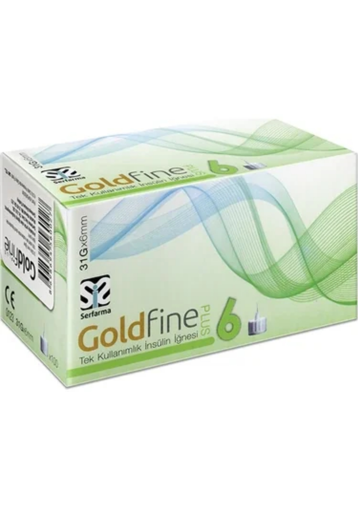 İNS İĞNESİ GOLDFİNE PLUS 6MM 100 LÜ PKT
