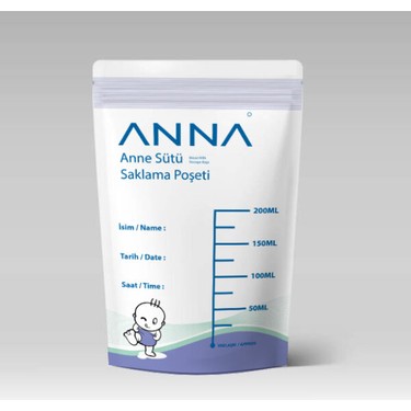 ANNA SÜT SAKLAMA POŞETİ 20'Lİ