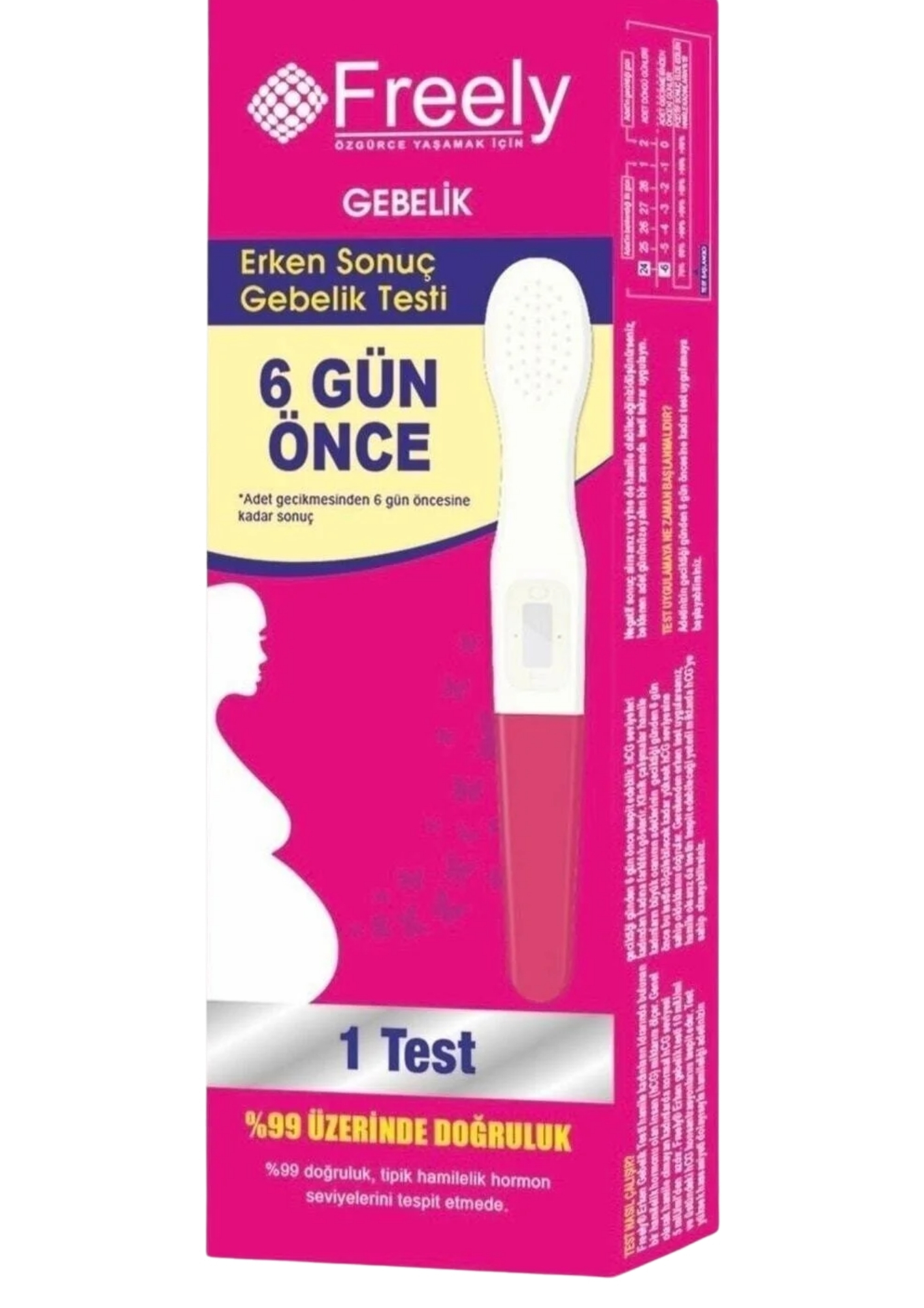 ERKEN GEBELİK TESTİ FREELY